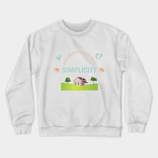 Nature Artwork Crewneck Sweatshirt